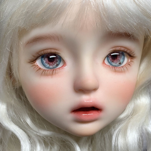 intoX レジンアイ bjd ドール 14mm 人形 浅夢 SD MSDの通販｜ラクマ