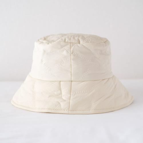 美品 PATOU バケットハット キルティング Patou | キルティング パトゥ バケットハット