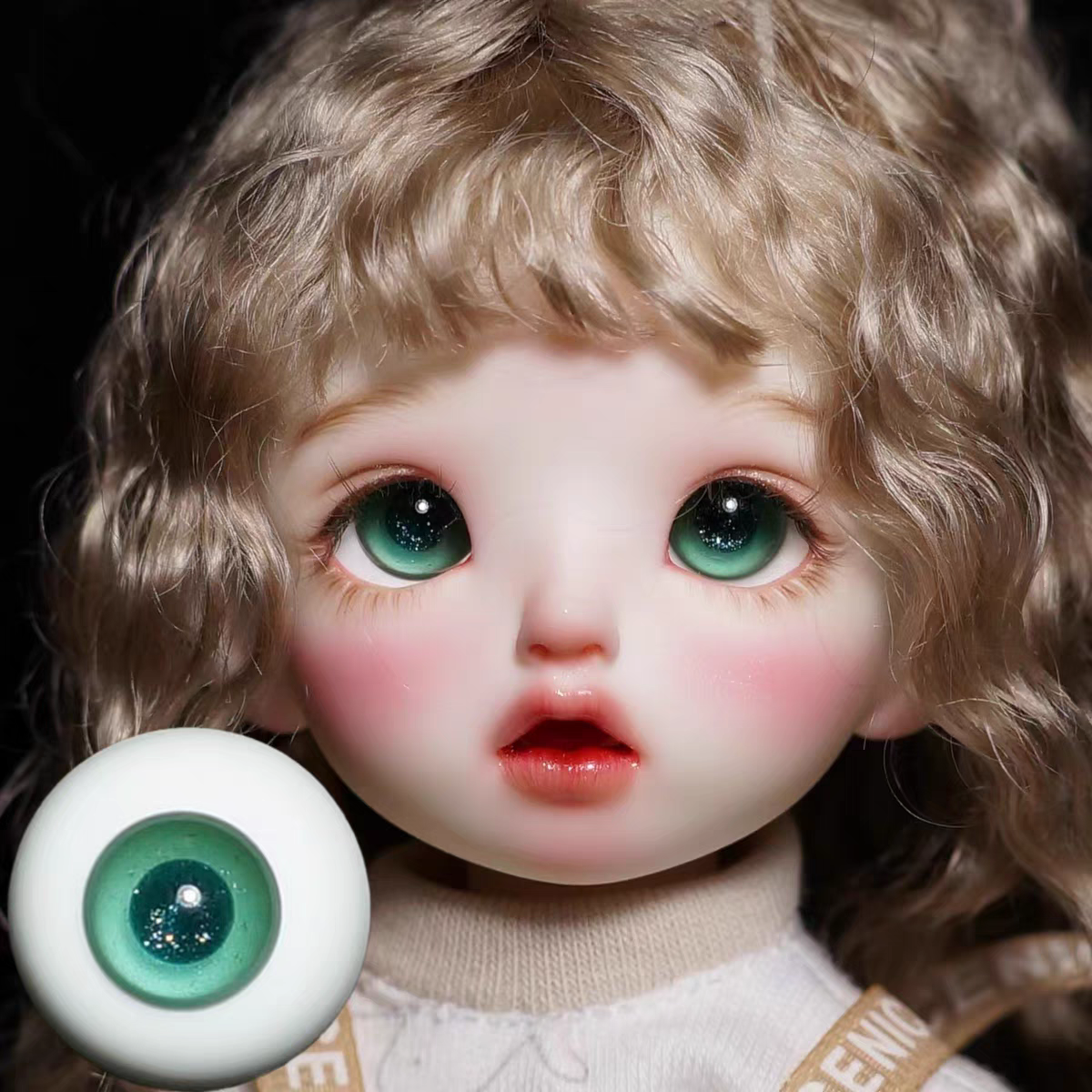 受注生産】＊noka＊ レジンアイ 【12mm】 P～T オビツ11