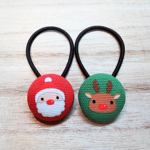 ♢2点セット♢＊キッズ＊クリスマス✧︎*。〈サンタ＆トナカイ〉の  