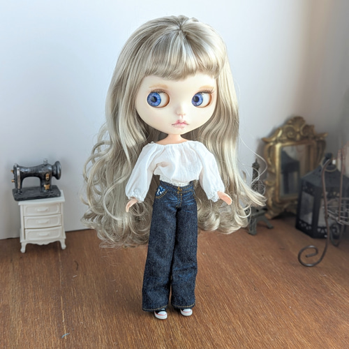 #520 ブライス アウトフィット 1269※単品※ジーパン※ワイドデニムパンツ※ブライスアウトフィット