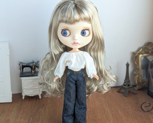 再出品497.※単品※ジーパン※ブライスアウトフィット※1/6ドール服 再出品497.※単品※ジーパン※ブライスアウトフィット※1/6ドール服