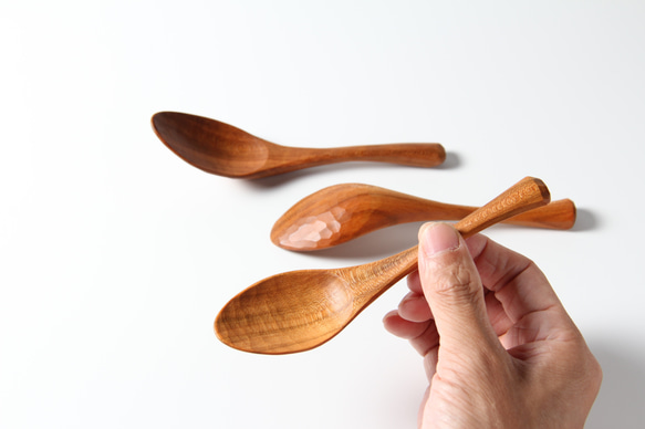 おいしそうな木のレンゲ 【サクラ】（天然オイル仕上げ） カトラリー