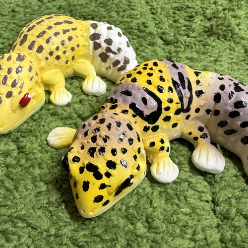 CORE:なレオパ　ソフビフィギュア　爬虫類　激レア CORE:なレオパ レオパ ソフビ フィギュア - メルカリ