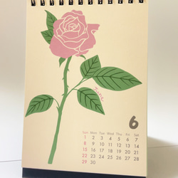 【お値下げしました】Birth Month Flower カレンダー2025 3枚目の画像