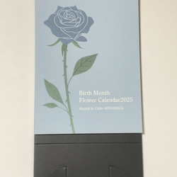 【お値下げしました】Birth Month Flower カレンダー2025 1枚目の画像
