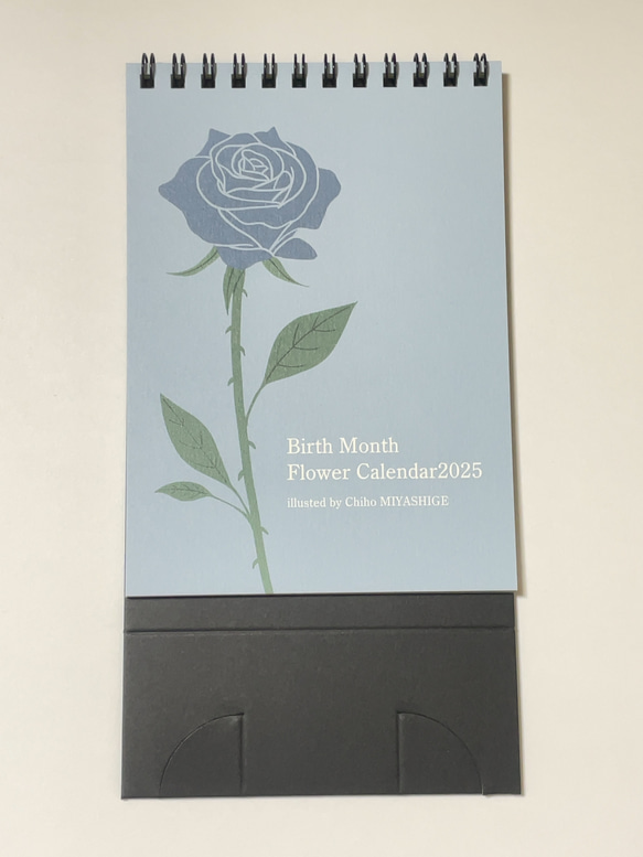 【お値下げしました】Birth Month Flower カレンダー2025 1枚目の画像