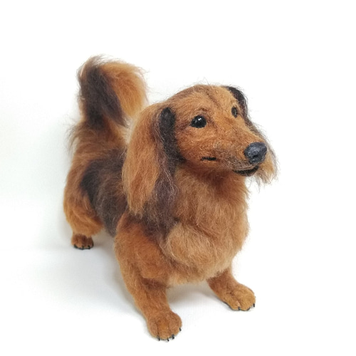 羊毛フェルト講師が作る「うちの子」オーダーM25㎝ 犬猫うさぎ
