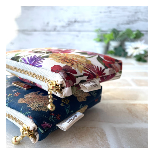 お財布ポーチ L字ファスナーミニ財布 リバティ その他ミニ財布