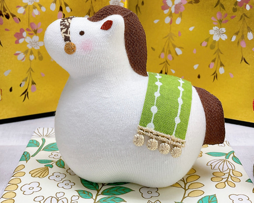 令和8年 干支飾り【Koti コティ 福午】ボタニカル 2026年 迎春 午年