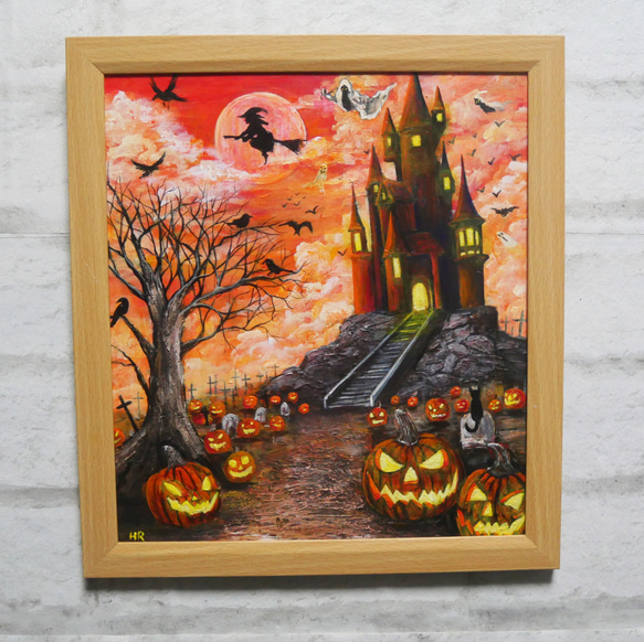 油絵 ハロウィン
