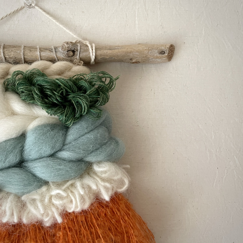 一点もの】流木 ウィービングタペストリー『primitive,g'.』