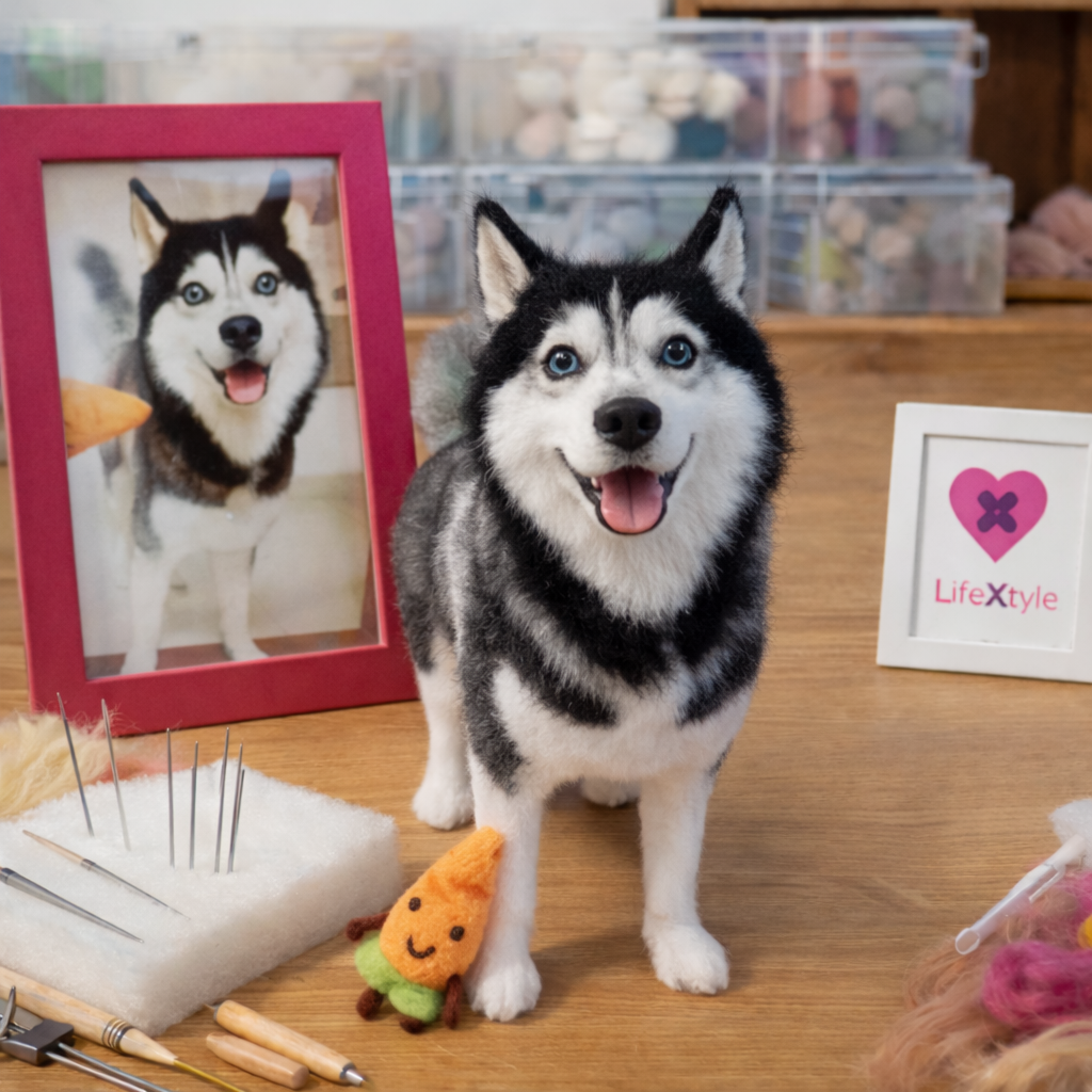 羊毛フェルト そっくり ペット オーダーメイド｜写真から作る ペットリアルぬいぐるみ｜愛犬 うちの子 ロス 癒し グッズ