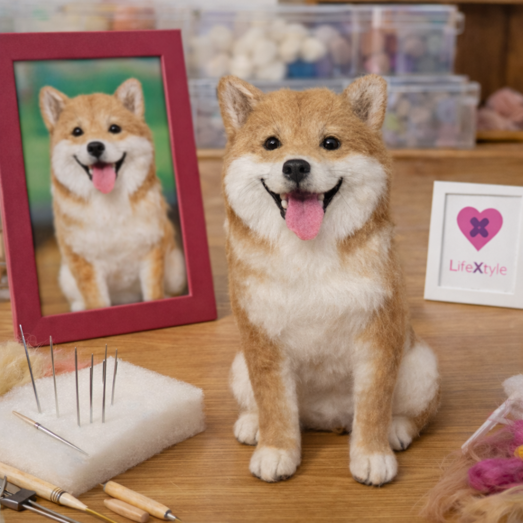 羊毛フェルト そっくり ペット オーダーメイド｜写真から作る ペットぬいぐるみ｜愛犬 供養 遺骨を亡くした方への贈り物