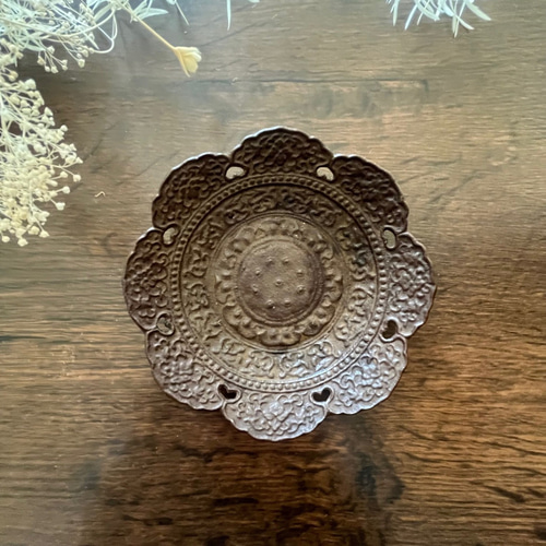 芸能人愛用 antique その他キッチン小物 鋳物茶托6枚 art 通販 nozomi 工芸品
