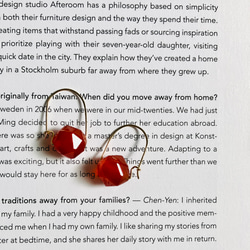 fruitfulness　実り　K１４gf Uフックピアス　 9枚目の画像