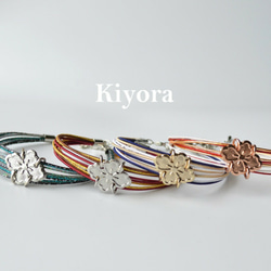 神輿金具 花菱×水引ブレスレット ブレスレット kiyora 通販 18404047