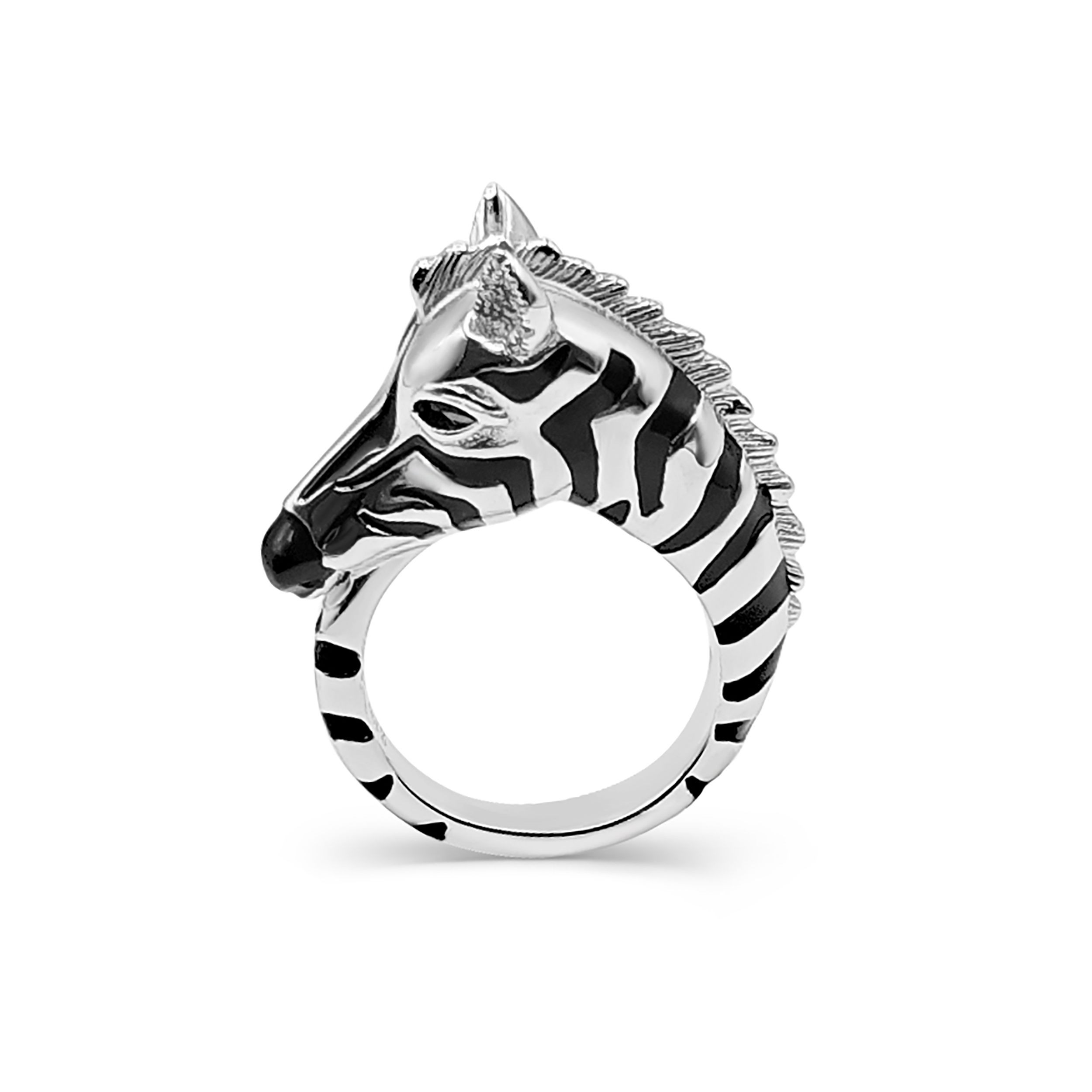 アニマルシリーズ　シマウマリング 即発送可 20240930-051