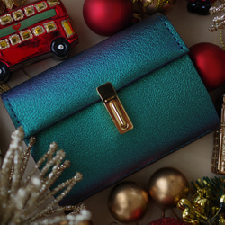 small wallet 【シボ革/ブラック】※次回再入荷未定 三つ折り財布