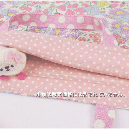 限定販売】レッスンバッグ 5点 セット 入園 入学 グッズ | イチゴ柄