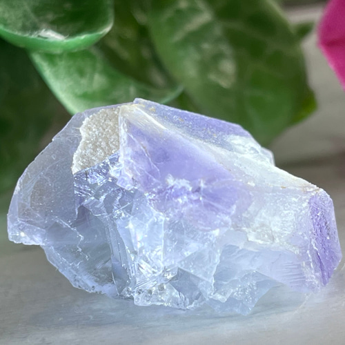 パキスタン産 ブルー パープル フローライト 蛍石 ラフストーン 原石