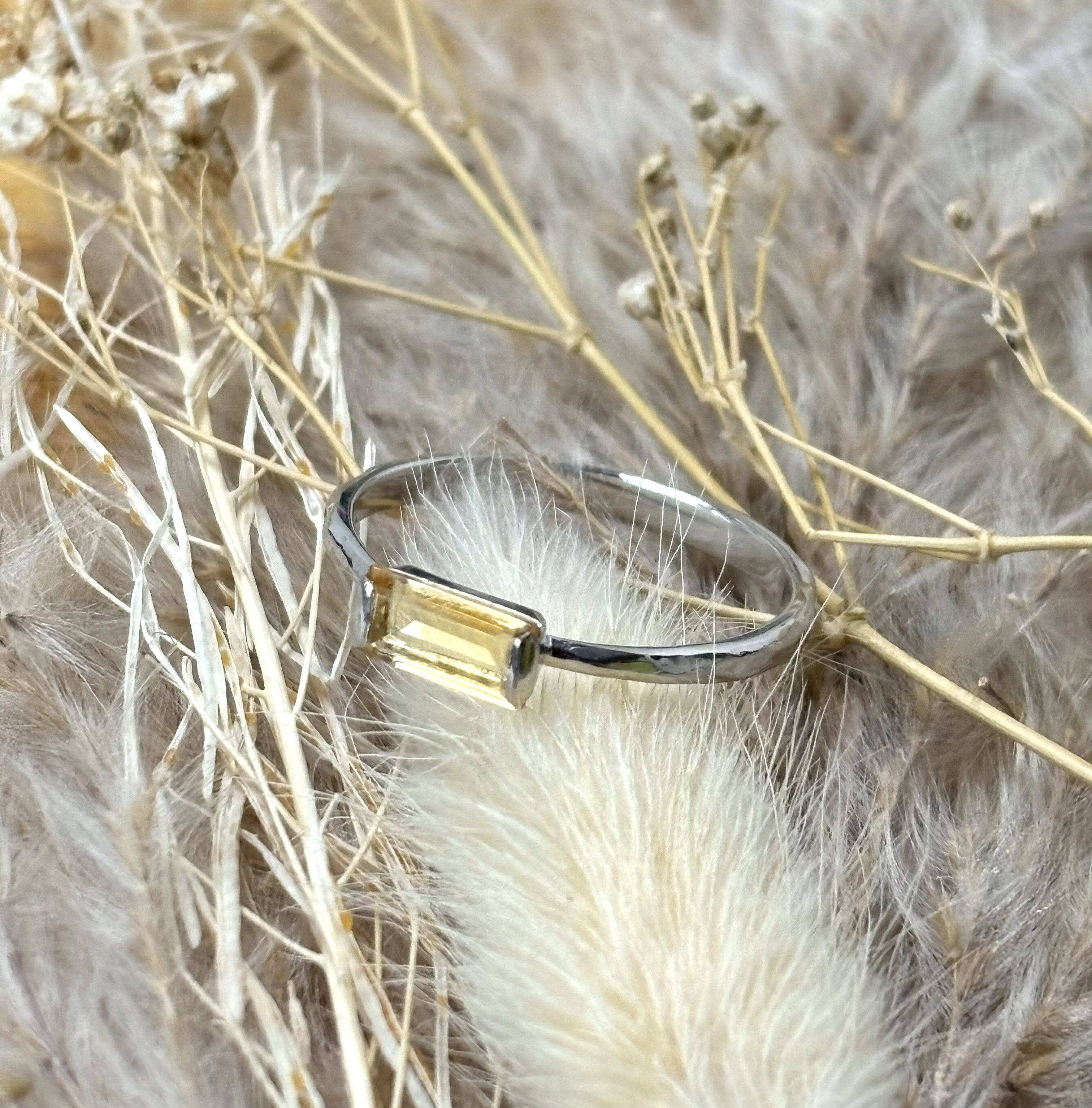 リング（バケットタイプ：シトリン）