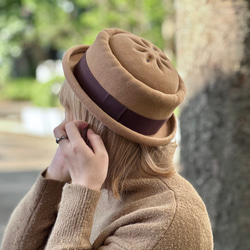 【受注生産】チョコパイハット 5枚目の画像