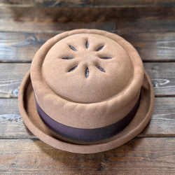 【受注生産】チョコパイハット 2枚目の画像
