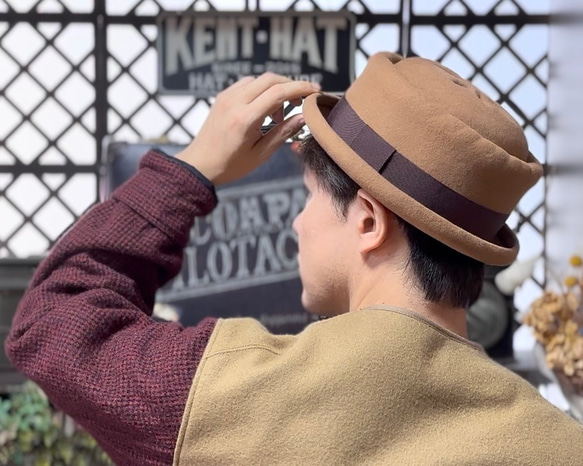 【受注生産】チョコパイハット 16枚目の画像