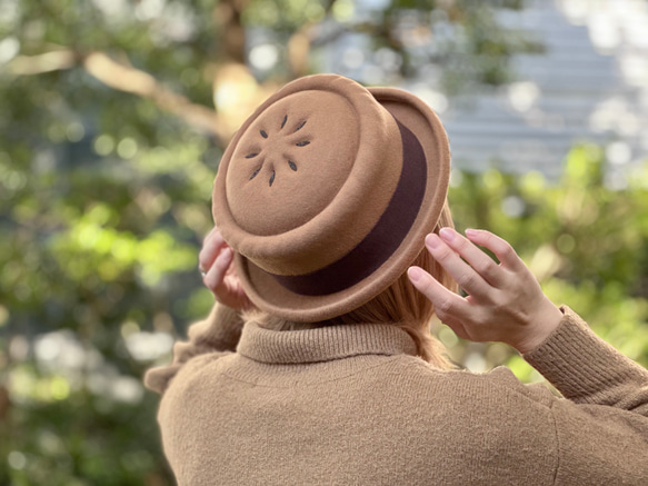【受注生産】チョコパイハット 6枚目の画像