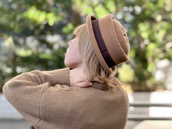 【受注生産】チョコパイハット 9枚目の画像