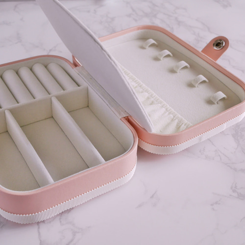 再販【即納1点限り】ジュエリーボックス ピンク アクセサリーケース
