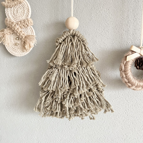 マクラメ クリスマスガーランド ガーランド MACRAME ZUKKO 通販