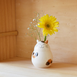 ミケネコ 一輪挿し 一輪挿し・花瓶・花器 陶 華工房 通販 18404850