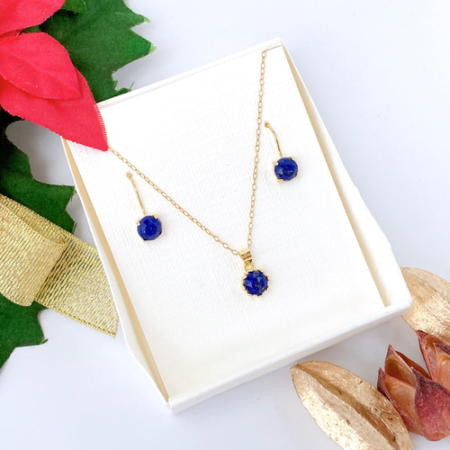 ラピスラズリのネックレスとピアス 楽天市場】ラピスラズリ ネックレス