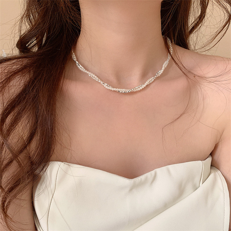結婚式 シルバー留め具付き 真珠ネックレス ネックレス 結婚式 シルバー留め具付き 真珠ネックレス ネックレス