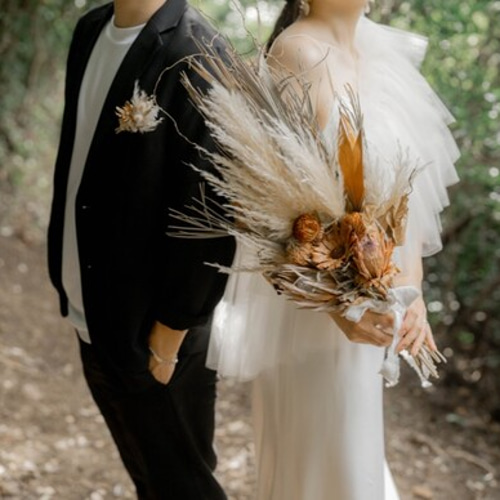 実例写真！トップス ショルダー型 アイボリー ソフトチュール 可愛い  