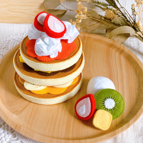 シザーハンズページ、パンケーキ、ケーキ、シフォンケーキ、サンドセット