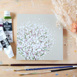 油絵 油彩 油彩画 絵 絵画【かすみ草】 | Pay ID - 絵画 油絵 油彩 油彩画 絵 絵画【かすみ草】 | Pay ID - 絵画