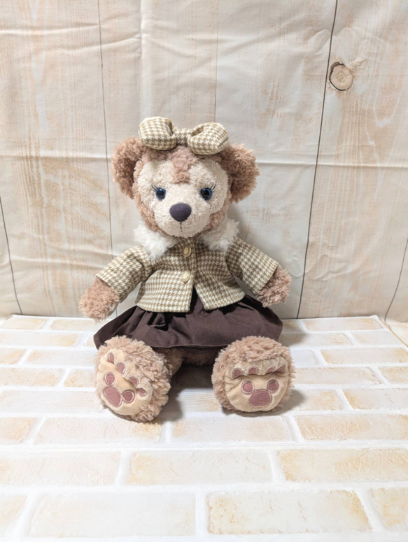 シェリーメイ☆茶系冬コーデ ぬいぐるみ apricot town 通販 18405487