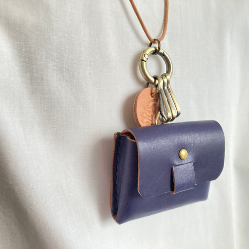 セット価格》ちびバッグ・コインケース【革ひも（ロゴマーク革タグ