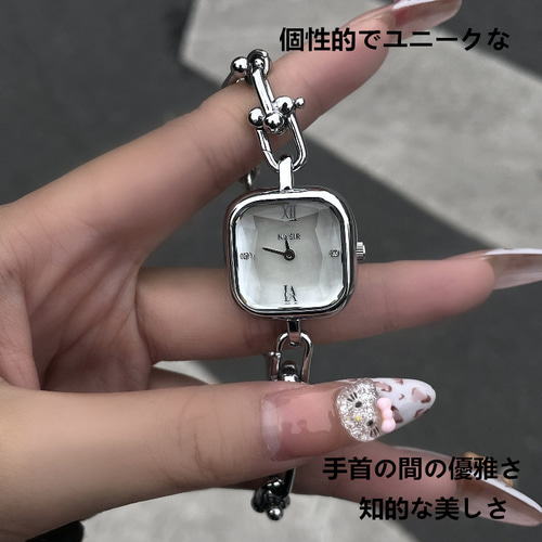 コンパクトで洗練されたブレスレット式、レディースの高ルックス腕時計