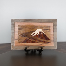 クリスマスSALE 大槌隆　油彩　富士山　正月かざり　縁起物 9a0784954166d8f2a7a82bb19f6ee4
