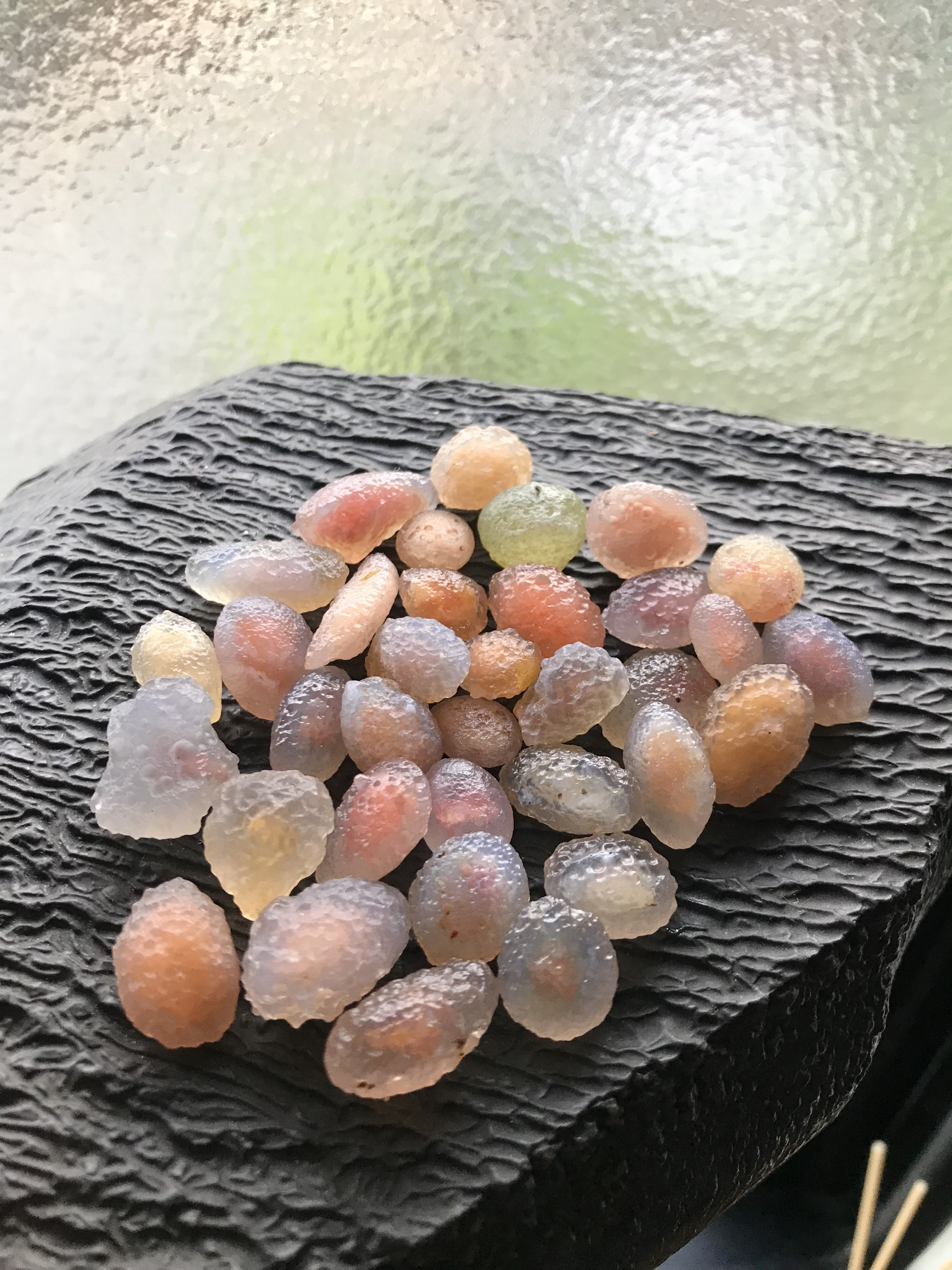 ゴビ石−1308 ゴビ瑪瑙　原石　砂糖お菓子