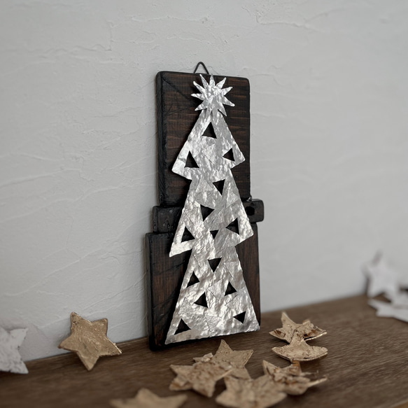 アルミのクリスマスツリー［ 3D Art panel ］ その他インテリア雑貨