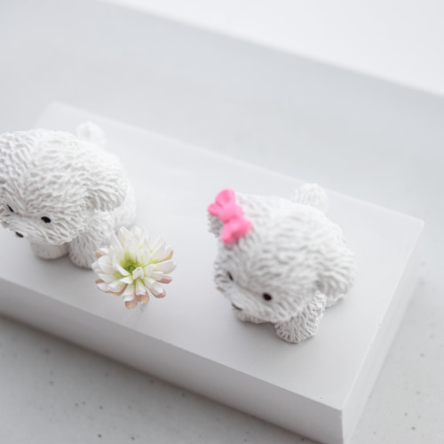 選べるアロマストーン*仲良しトイトイプードル ディフューザー・アロマ