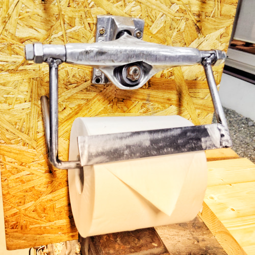 なかてんさま オーダー品 スケートトラックペーパーホルダー＆タオル  