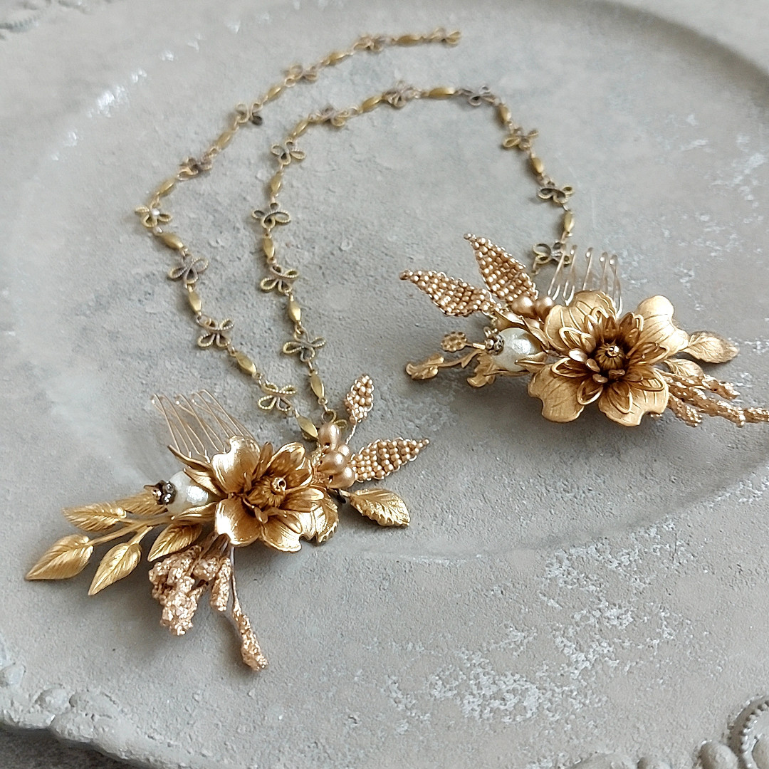 髪飾り ～  brass ～