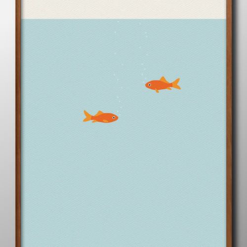 油絵　原画　一点物　魚　アロワナ　ゴールド　アート　ポップ　インテリア　F4 水晶パネル アートパネル 60×80cm アロワナ 金フレーム付き クリスタル