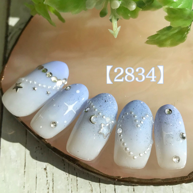 特大値引ネイリスト様ネイルチップ/ハンドメイドショーケース小10x9＋ロング11 ネイルチップ~付け爪~ジェルネイル☆鬼ロング ロングポイント